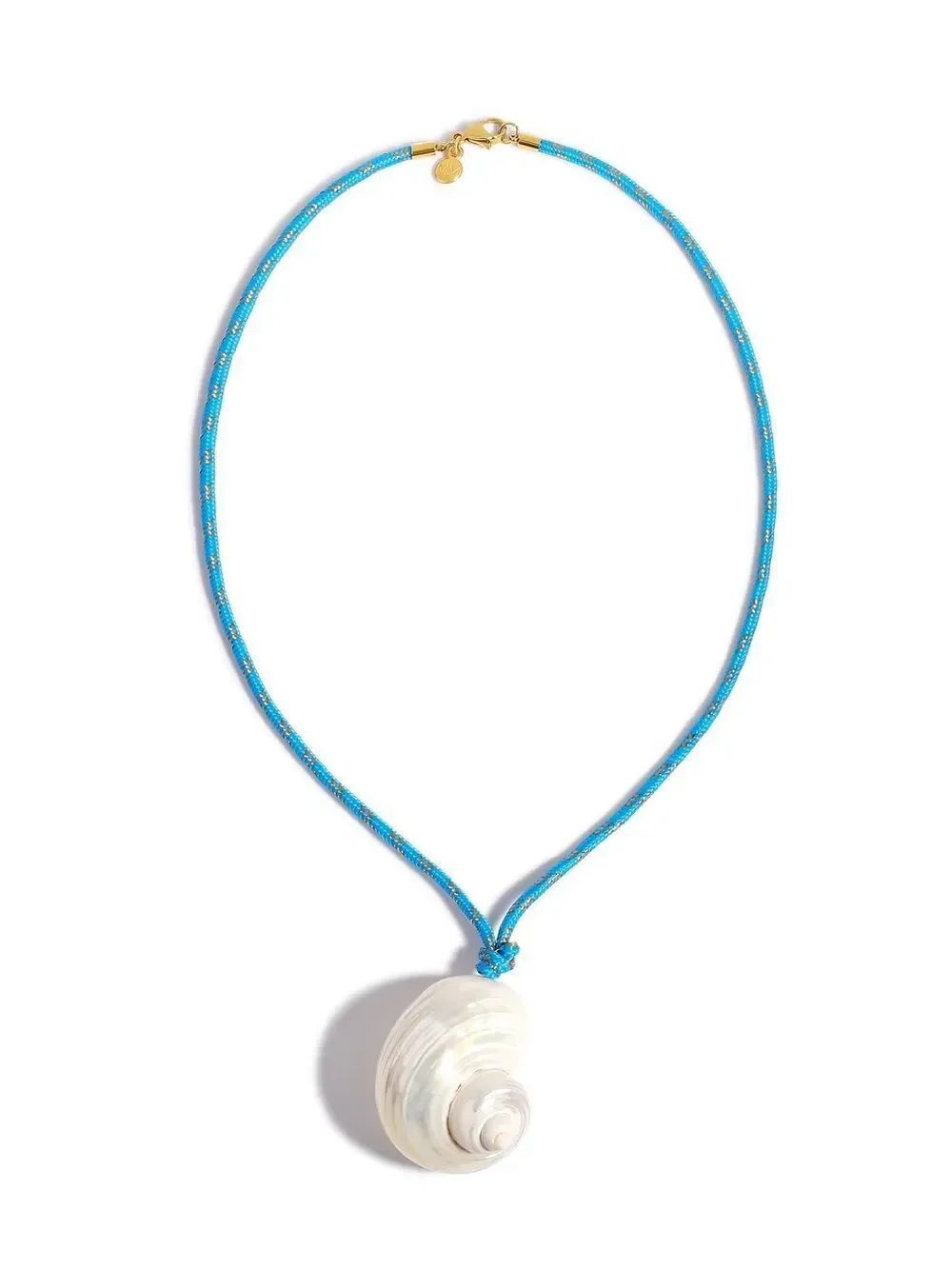 Blue Rope Shell Necklace - Picture 2 of 3